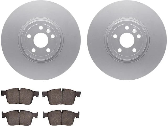 Front Brake Pad and Rotor Kit for Jaguar XE S (2017–2019) RW421RS