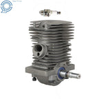 2 Pack Crankshaft Engine Motor Cylinder Piston Kit for MS170 MS180