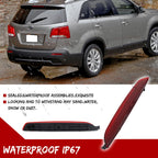 2X Red Lens Rear Bumper Reflector Lights for Kia Sorento (2011–2013)