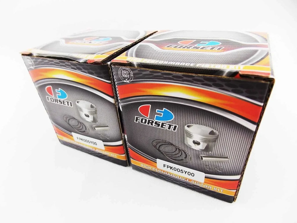 0.5mm O/S FORSETI Piston Set 56.9mm Rings Pin Clips for YAMAHA TZR250 (87-92)