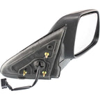 Power Mirror for Jeep Grand Cherokee (2005–2010) Passenger Side Textured Black