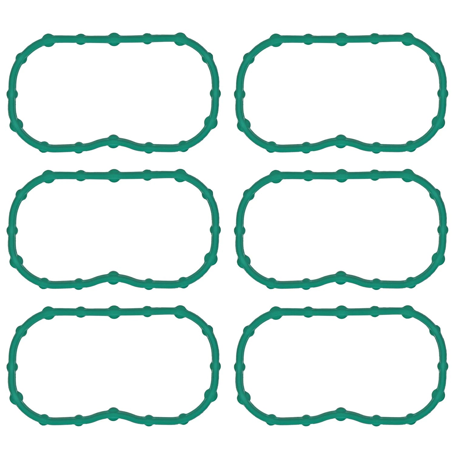 Set of 6 Engine Intake Manifold Gaskets for Chevrolet ATS Blazer Canyon CT5 CT6 CTS