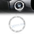 Push Start Button Bling Ignition Ring Sticker for Car Interior (2020–2025)