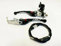 ASV Adjustable F4 Black Folding Brake Clutch Levers for Honda TRX 450R (2004–2009)