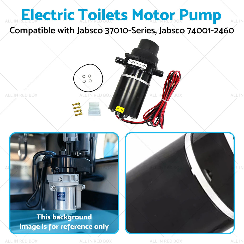 Electric Toilets Motor Pump for Jabsco 37010-Series, 74001-2460
