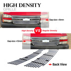 Upper Stainless Chrome Billet Grille for Chevy Silverado 2500/3500 (2005-2006)