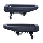 Door Handle Outer 2 x Black Front Left+Right for Mitsubishi Fuso (2005–2020)