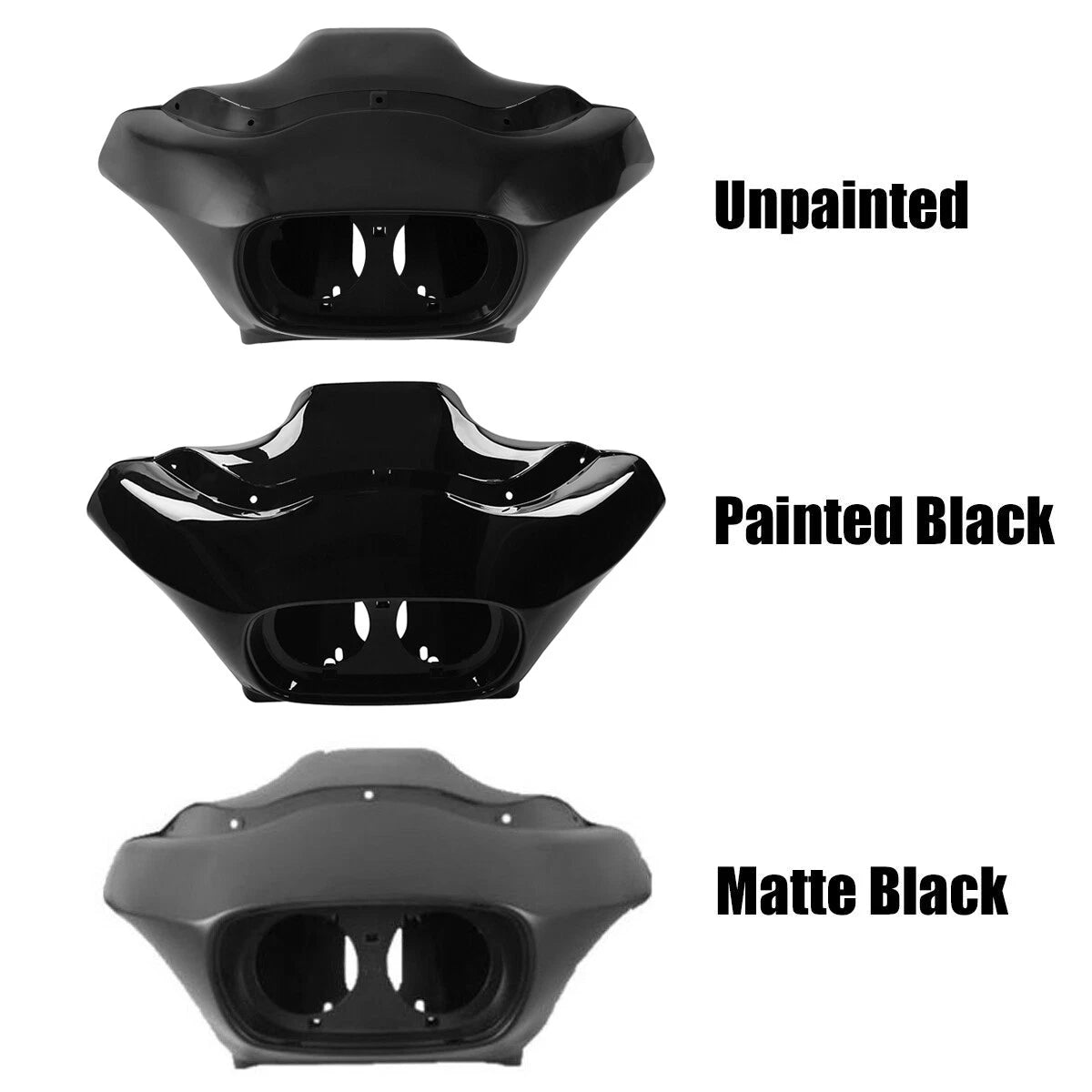 Inner & Outer Front Headlight Fairing for Harley Road Glide Ultra (1998–2013)