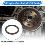 1 Pc Rear Crankshaft Oil Seal for Hyundai (MD174462, 21443-25000)