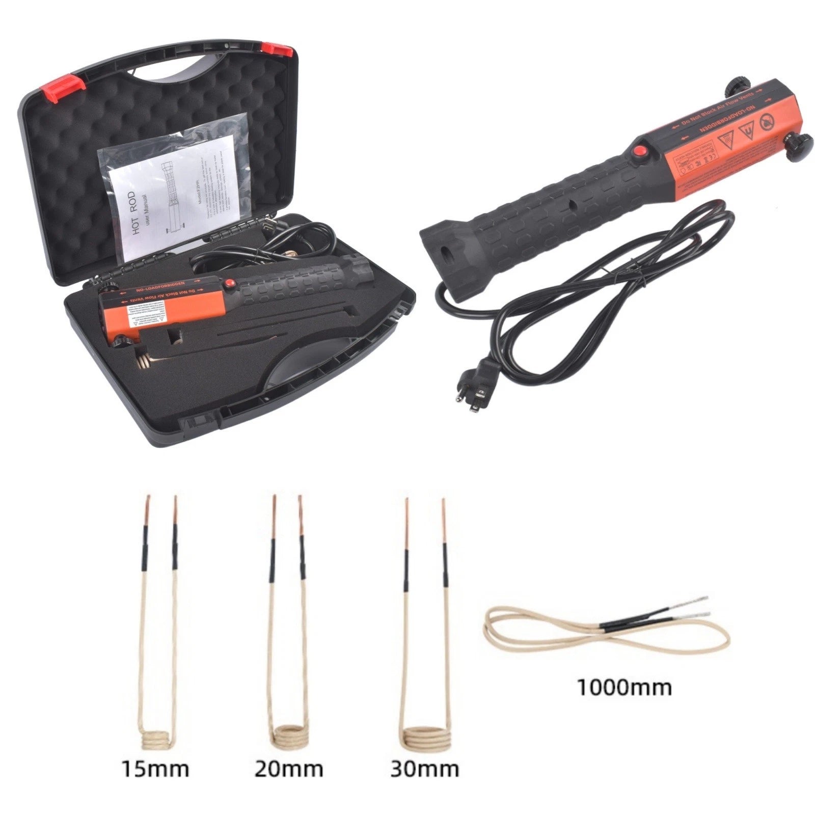 Portable Induction Heater with 4 Coils for Automotive Applications