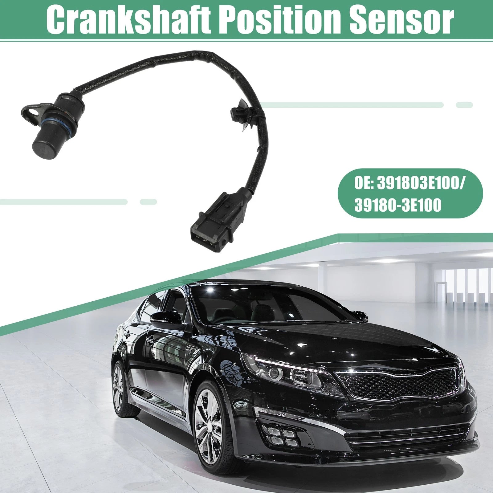 Crankshaft Position Sensor No. 391803E100/39180-3E100 for Kia Optima (2006–2010)