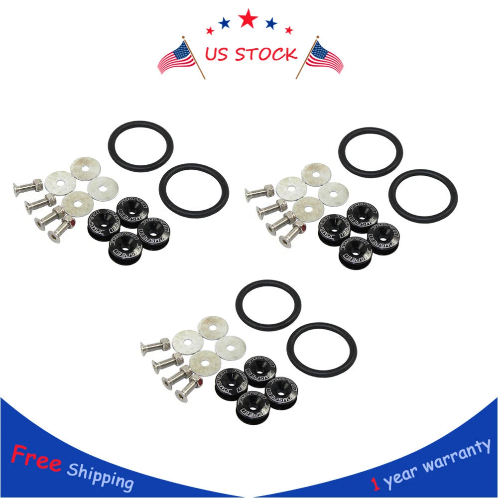 3X Quick Release Fasteners Kit for Bumper & Trunk Hatch (JDM)