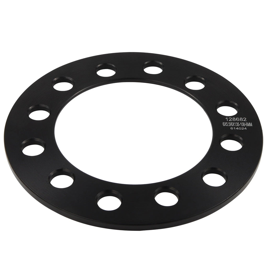 Set of 4 Wheel Spacers 6x5.5 (6x139.7mm) 6mm for Chevrolet Suburban (2015–2021)