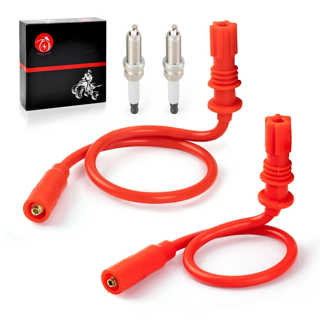 Spark Plug & Wire Cap for Polaris Scrambler Sportsman 850 (2012–2014)