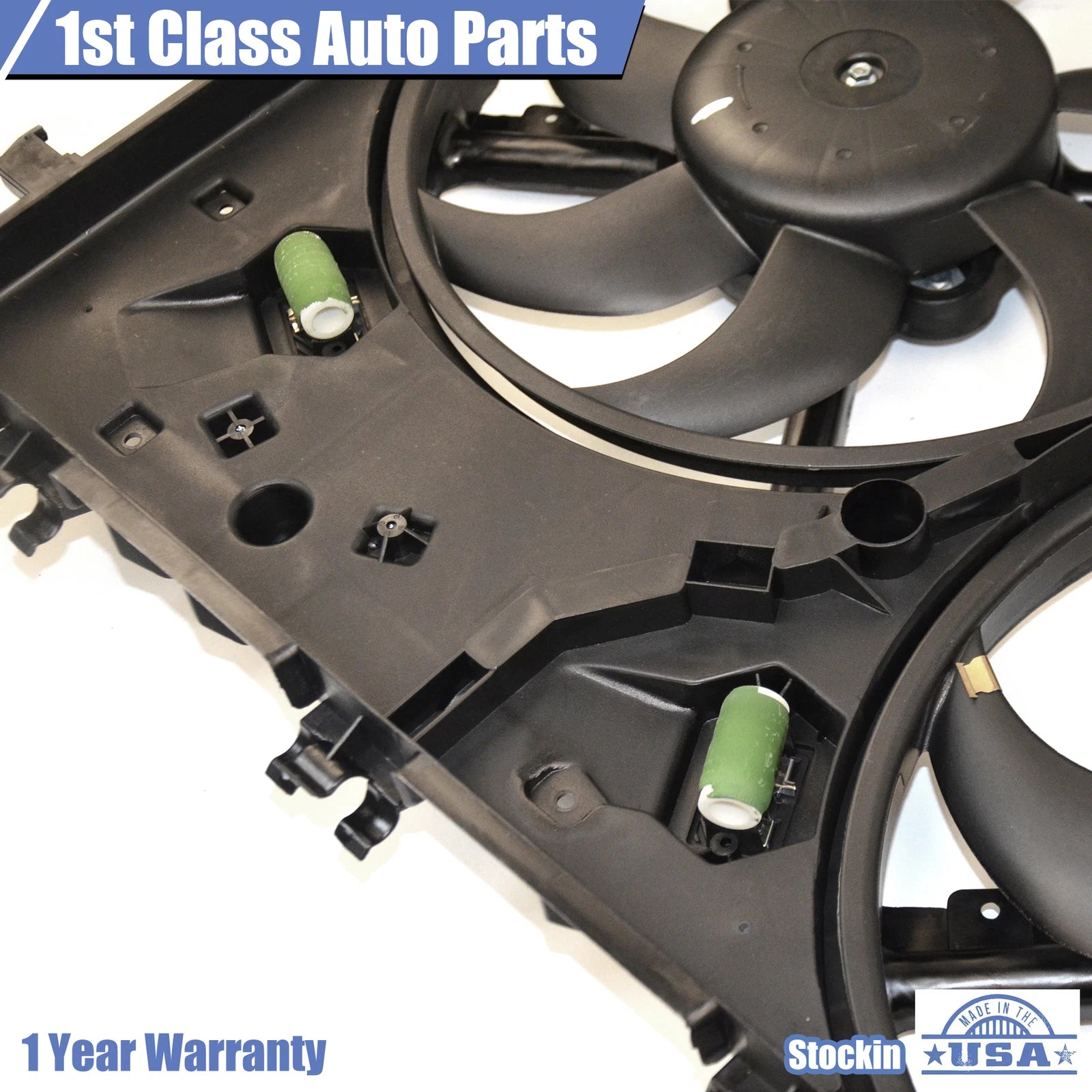 Radiator Cooling Fan Assembly for Ram ProMaster 1500 2500 3500 (2014–2023)