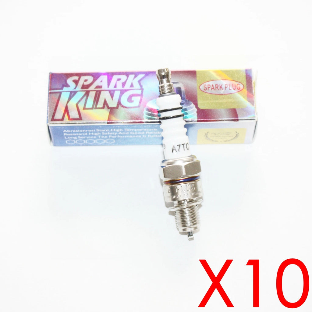 10X BPT C7HSA Spark Plug for 110c 125cc 140cc PIT PRO Trail Quad (Year Unspecified)