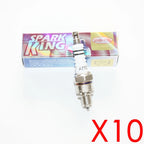 10X BPT C7HSA Spark Plug for 110c 125cc 140cc PIT PRO Trail Quad (Year Unspecified)