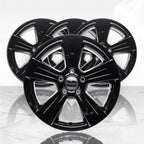 17" Black Wheel Rim by JTE Wheels for Jeep Compass (2011–2017)
