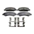Set of 4 TRW Pro Ceramic Slotted Brake Pads for Cadillac Chevrolet GMC