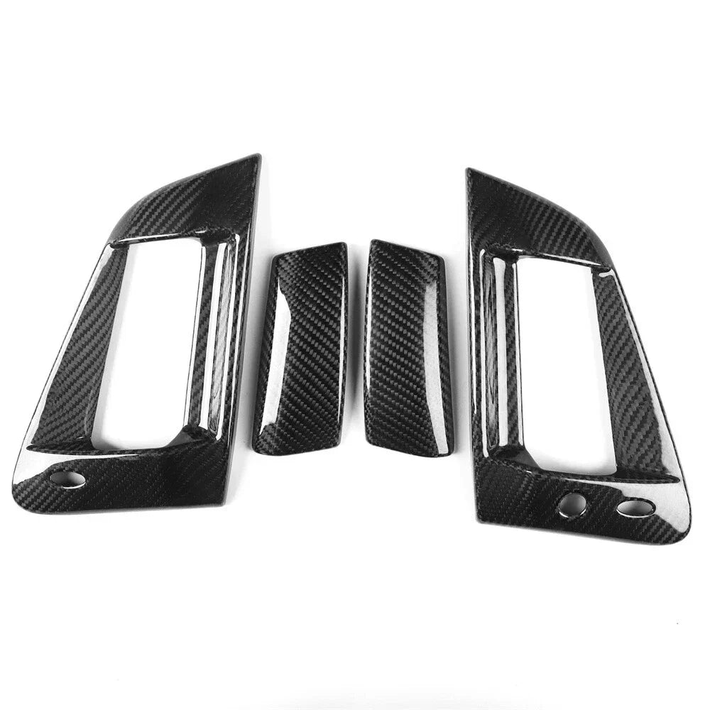 Real Carbon Fiber Door Handle Covers for Nissan 370Z Z34 (2009-2021)