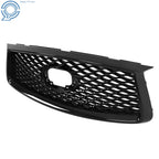 Front Upper Grille for Infiniti QX50 (2019-2023) Gloss Black with Camera Option