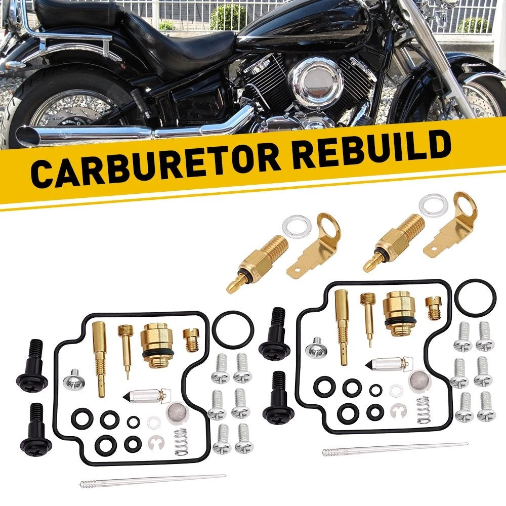 Carburetor Rebuild Kit for Yamaha V-STAR 1100 XVS1100A Classic (2000–2009) EPY