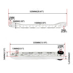 Rear Lower Control Arms Subframe Brace for Honda Civic (2001–2005)