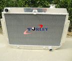 3 Row Aluminum Radiator + Fan for Holden HG HT HK HQ HJ HX HZ Chevy V8 (1968-1980)