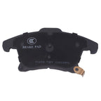 Set of 4 Brake Pads for Ford Fusion Lincoln MKZ (2013–2016)