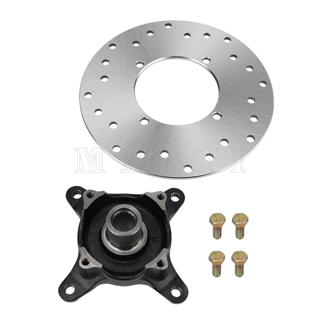 Rear Left Wheel Hub w/Disc Rotor for Polaris Xpedition 425 (2002) #5131935 #5244882