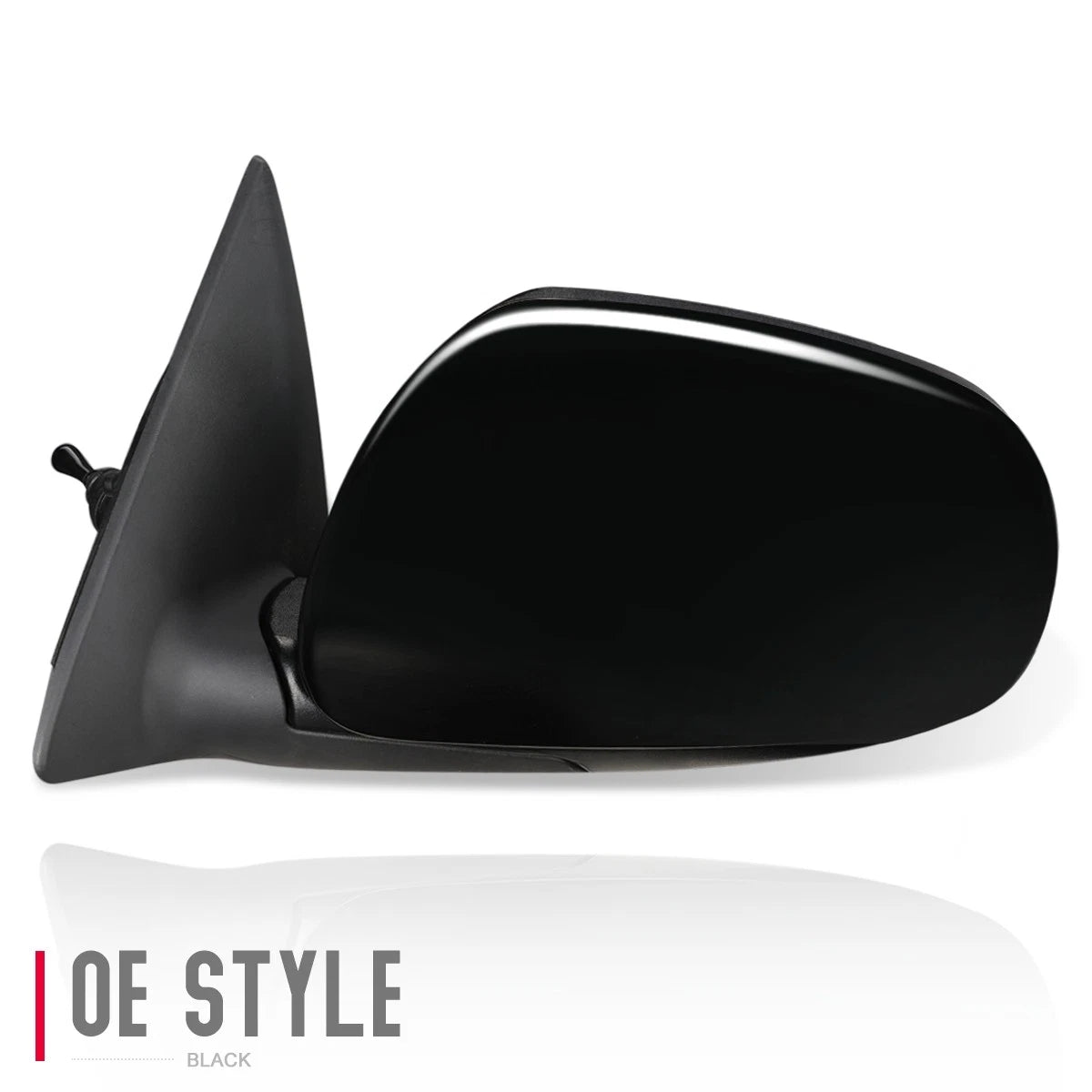 OE Style Manual Side Door Rear View Mirror Left for Kia Forte (2010–2013) KI1320144