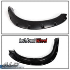 Set of Pocket Rivet Style Fender Flares for Dodge Ram 1500 (2009–2022)