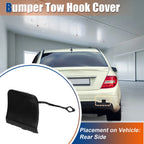 Tow Hook Cover for Mercedes-Benz C-Class (2015–2021) No.A2048855623 Black