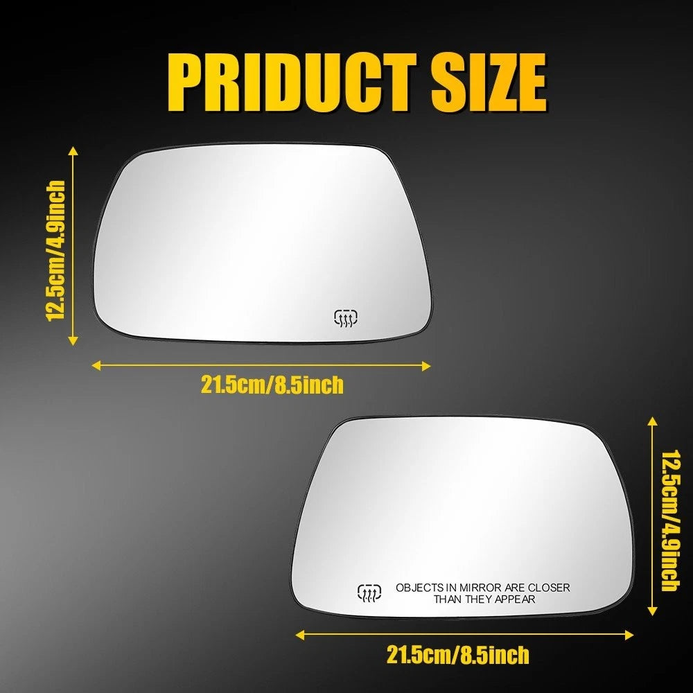 Heated Mirror Glass Set for Jeep Grand Cherokee (2006–2009) Left & Right