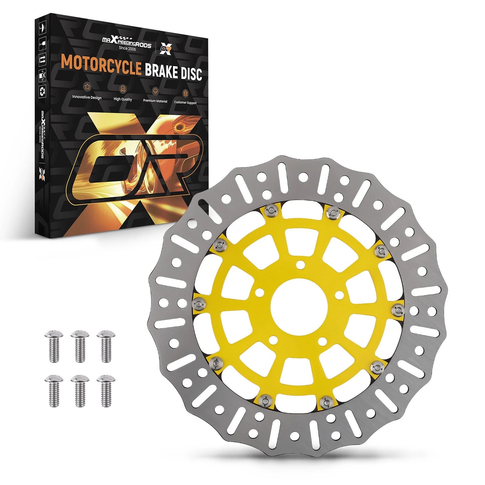 Floating Front Brake Rotor Kit for Harley-Davidson Sportster (2014-2024)