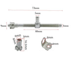 Adjustable Chainsaw Screws for Electric Models (Fits 68-73 mm)