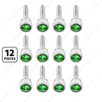 Dash Panel Screws Green Jewel Chrome Set for Kenworth (2000–2022)