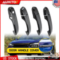 Set of 4 Carbon Fiber Door Handle Overlay Covers for Honda Accord (2018–2022)