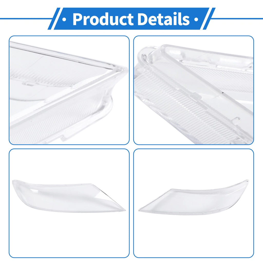 Headlight Lens Cover for Kia Sorento (2009–2012) PC Clear