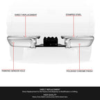 Chrome Rear Bumper Face Bar for Ford F-250 F-350 SD (2008–2016)