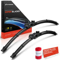 2X Front Windshield Wiper Blades for BMW 228i 2014–2016