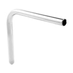 Chrome/Black 10" Ape Hanger Handlebars for Harley FLST (Fits 2010–2016)