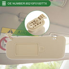 Sun Visor No.85210F0100TTX for Hyundai Elantra AD (2016–2019) Left Driver Side