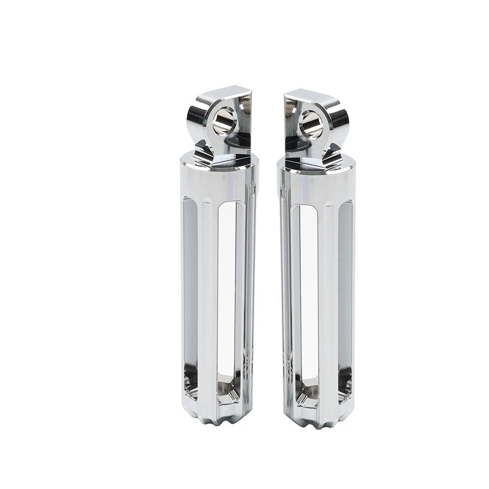 Pair Male Mount Foot Pegs for Harley Touring Sportster Softail