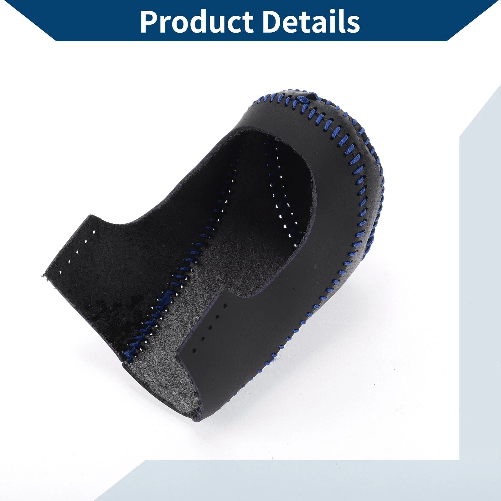 1 Pc Gear Shift Knob Cover for Chevrolet Malibu (2016–2023) Carbon Fiber Blue
