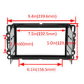 Double Din Dash Kit for Buick Chevy (2006–2014)