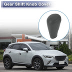 1 Pc Gear Shift Knob Cover for Mazda 3 (2014–2019) Grey Silicone