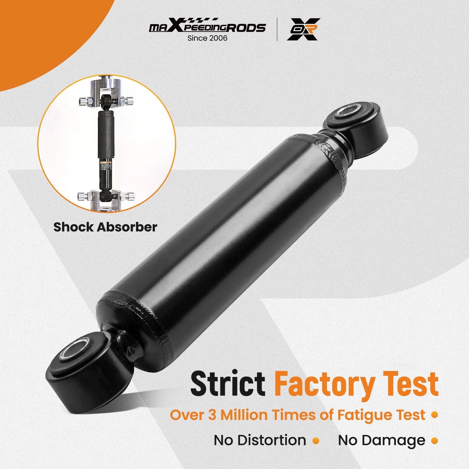 Front & Rear Shock Absorbers for Club Car DS Golf Cart (Gas & Electric)