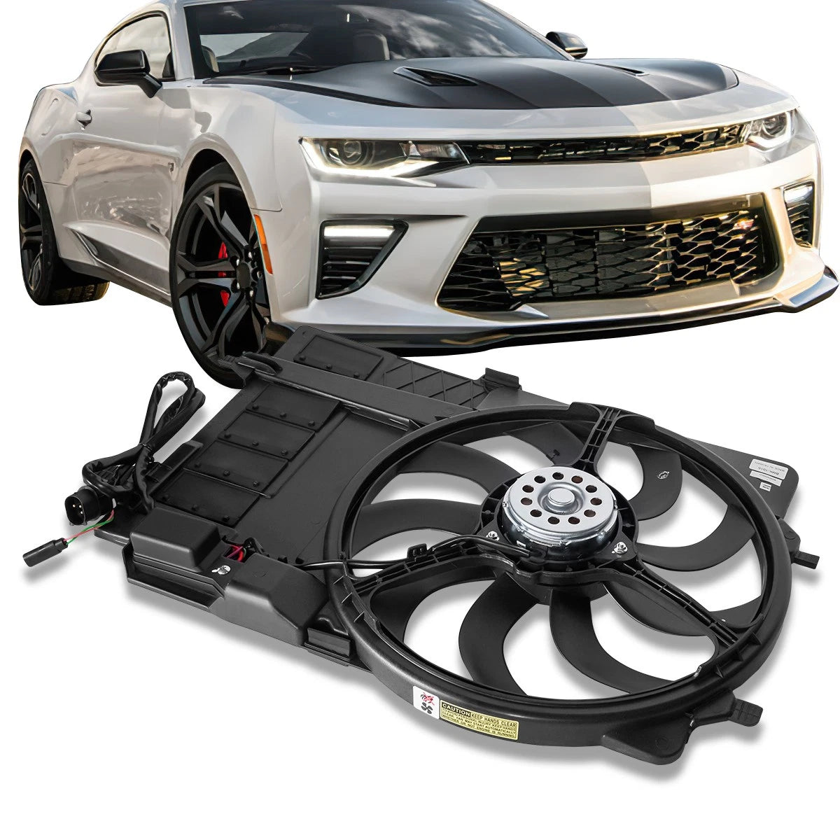 Radiator Cooling Fan Kit for Mini Cooper (2002–2003) MC3115101