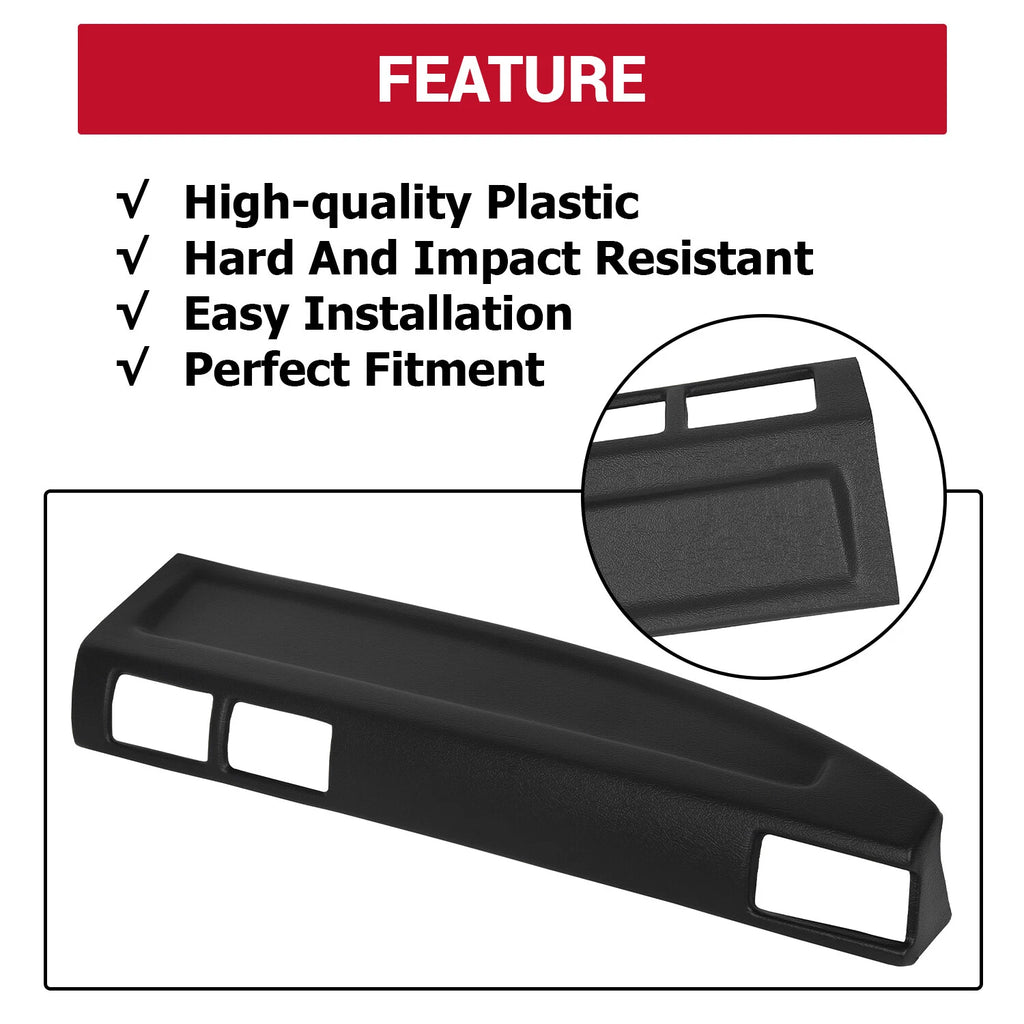 Molded Dash Cap Cover for Toyota Pickup 4 Runner (1984-1986)